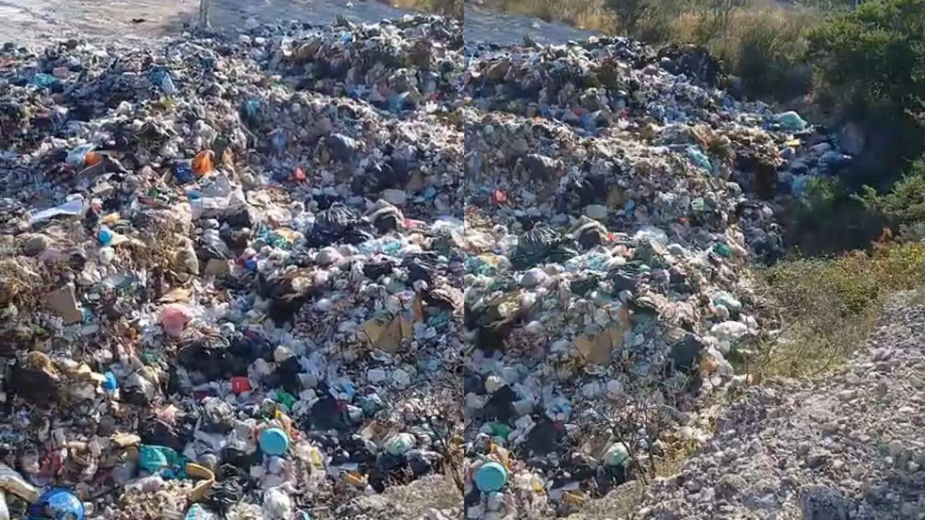 basura en comunidad de Tepexi